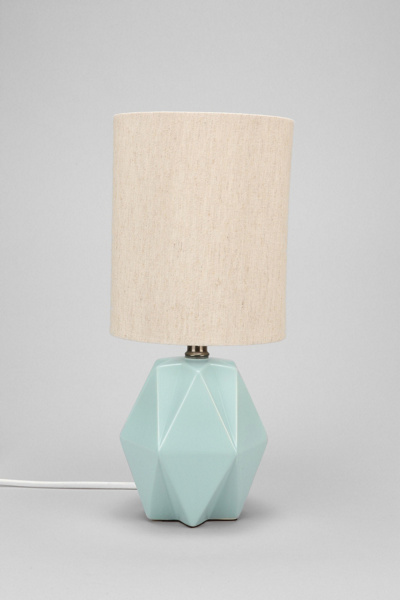 Faceted Pastel Table Lamp Urban Outfitters