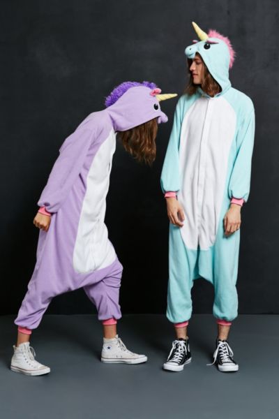 Kigurumi Purple Unicorn Costume