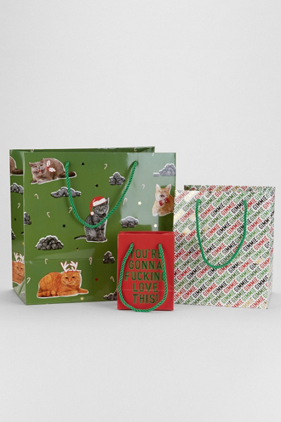 Holiday Gift Bag Set Urban Outfitters
