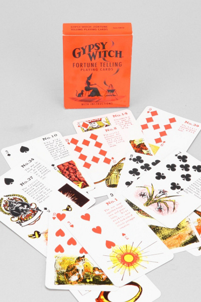 Gypsy Witch Fortune Telling Card Deck Urban Outfitters