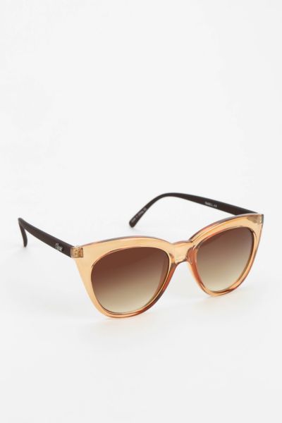 Quay Bailey Round Aviator Sunglasses