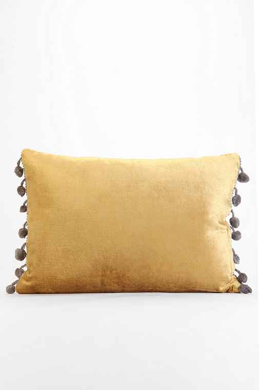 Plum & Bow Long Velvet Pillow - Urban Outfitters