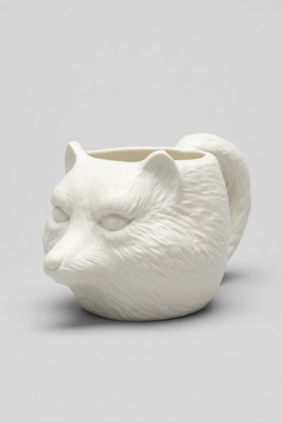 Plum  Bow Fox Face Mug