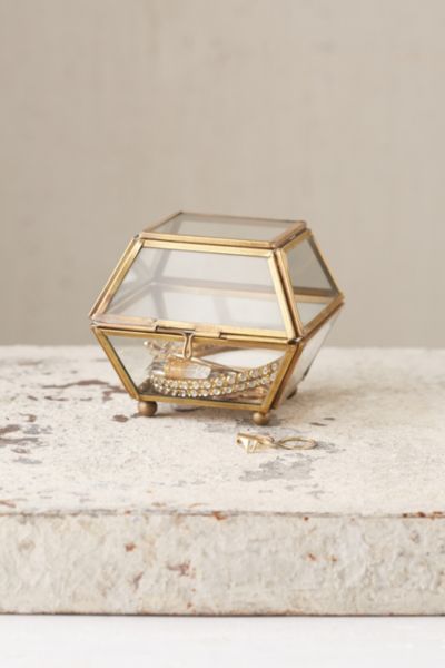 Magical Thinking Faceted Glass Vanity Box