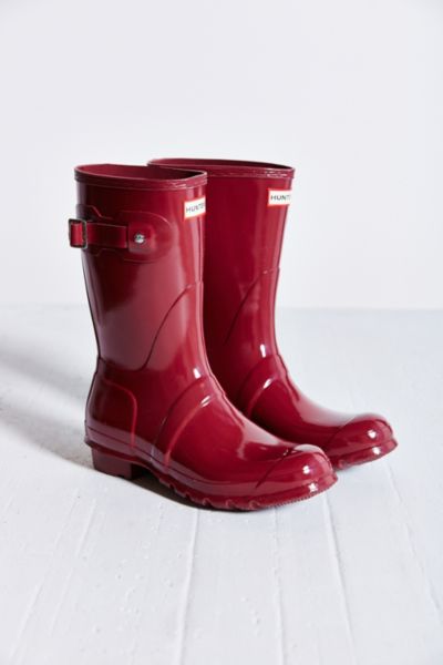 Hunter Original Short Gloss Boot