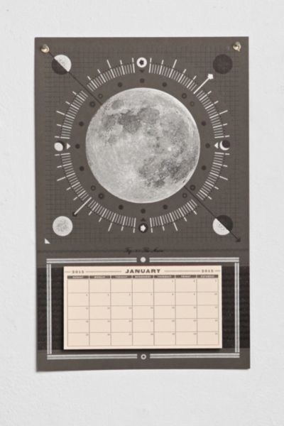 Hammerpress Moon 2015 Tear-Off Wall Calendar - Urban Outfitters