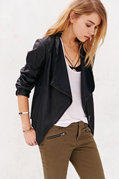 BB Dakota Ellif Vegan Leather Jacket - Urban Outfitters