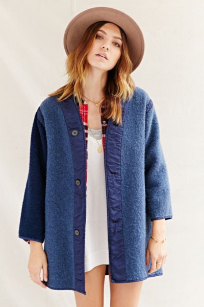 urban outfitters wool coat