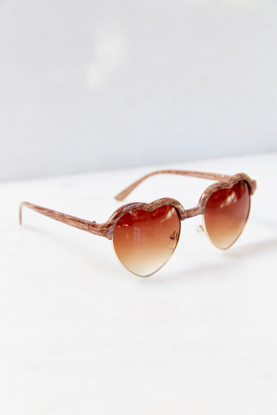 Love On Top Heart Frame Sunglasses