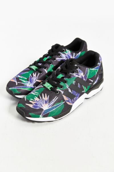 adidas Originals ZX Flux Floral Print Sneaker - Urban Outfitters