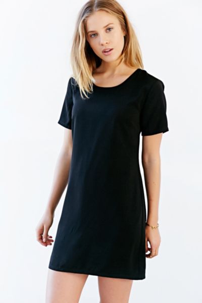 Kimchi Blue Woven A-Line T-Shirt Dress - Urban Outfitters