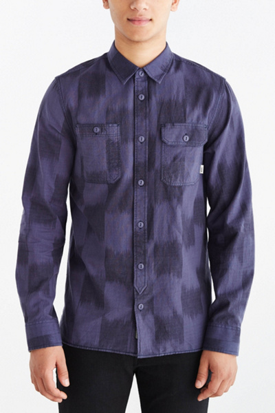 Vans Murray LongSleeve ButtonDown Shirt Urban Outfitters