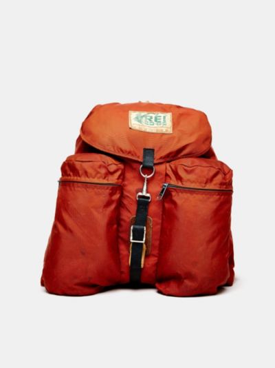 Vintage Brick Red REI Backpack