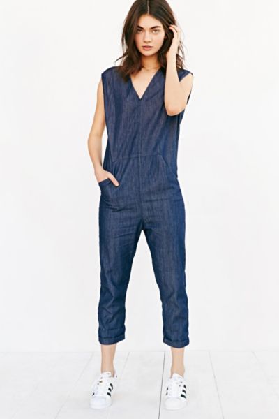 Silence + Noise Exaggerated Jumpsuit - Urban Outfitters