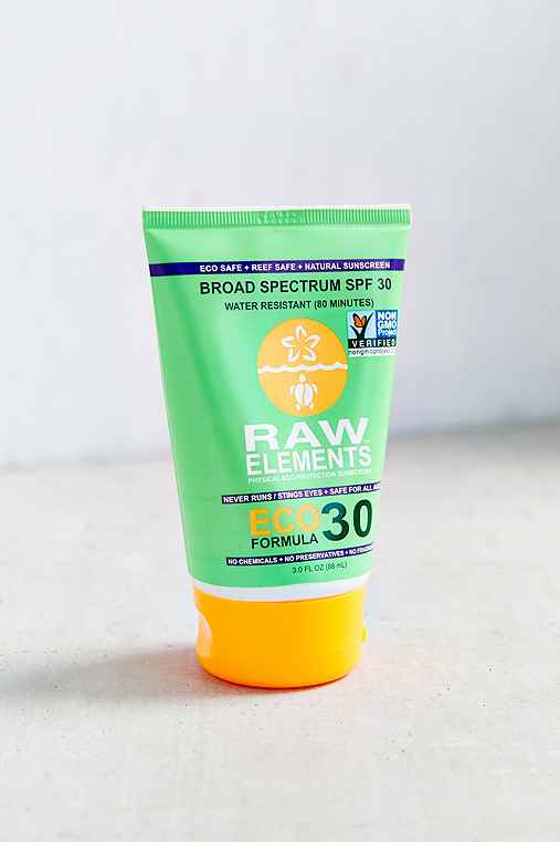 Raw Elements Eco Formula 30+ Sunscreen,ASSORTED,ONE SIZE