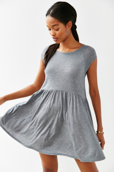 Cooperative Midnight Knit Babydoll Dress Urban Outfitters