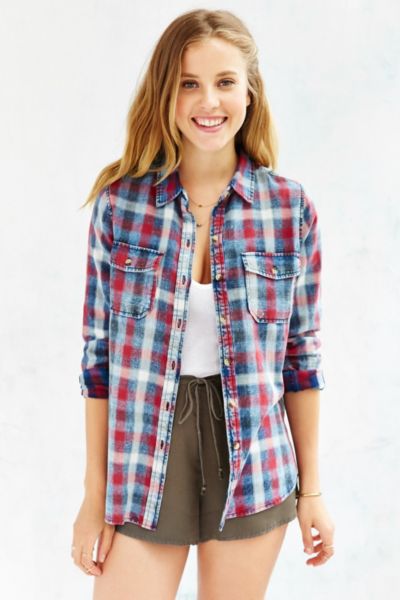 bdg button down shirt