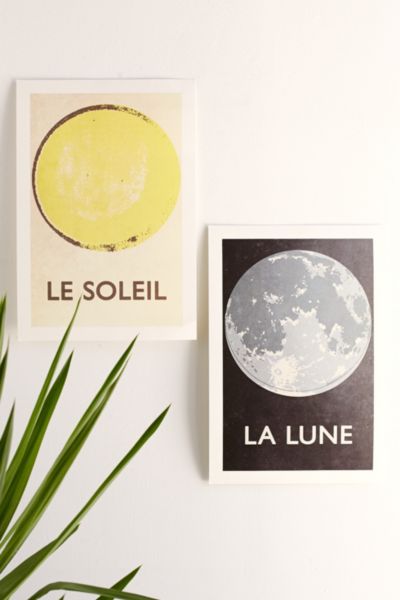 Double Merrick Le Lune Art Print - Urban Outfitters
