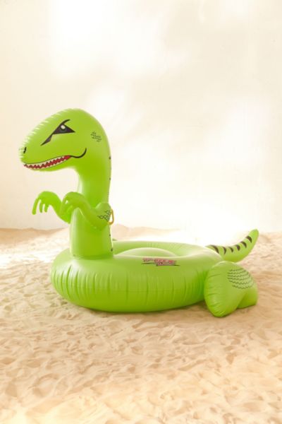 T. Rex Pool Float,GREEN,ONE SIZE