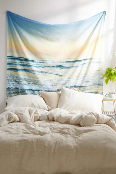 Guido Montanes Beach Tapestry