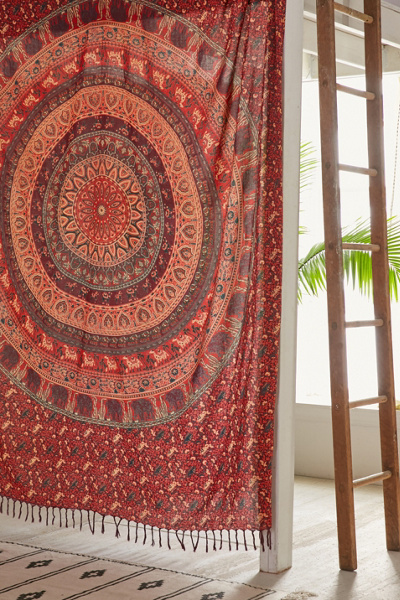 Magical Thinking Menagerie Medallion Tapestry