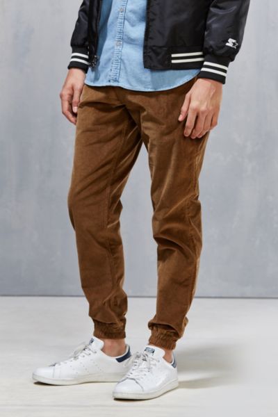 men's corduroy joggers