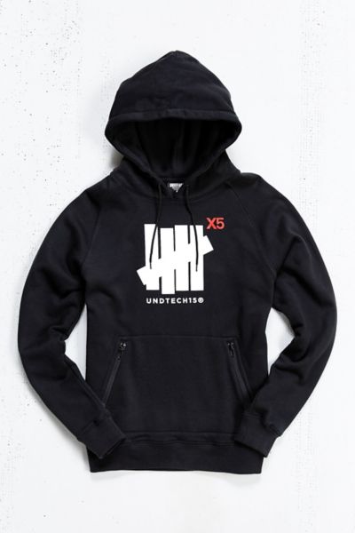 Undefeated Tech Fleece Pullover Hooded Sweatshirt