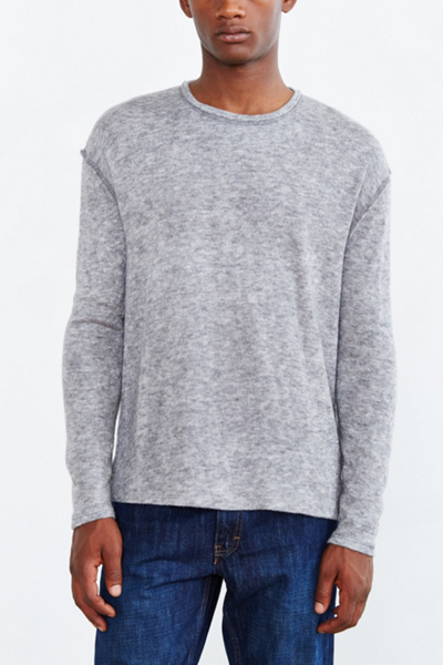 Feathers Long-Sleeve Sweater Tee