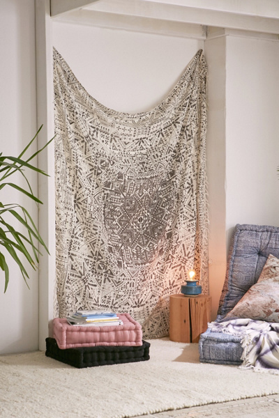 Magical Thinking Izmir Maze Fringe Tapestry