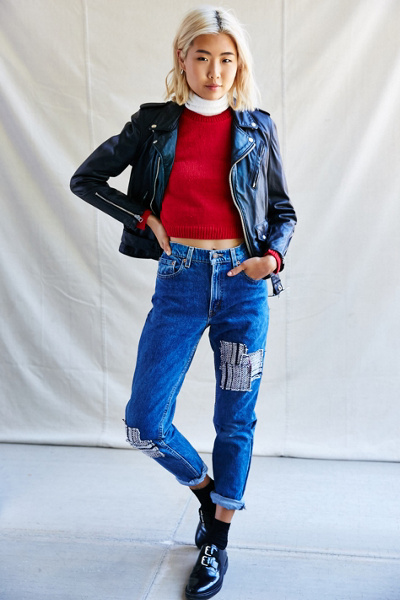 Urban Renewal Remade Baja Patch Jean