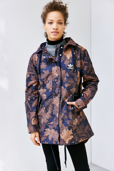 Leaf Camo Parka Urban Outfitters