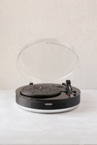 Jensen JTA-455 Bluetooth 3-Speed Stereo Turntable