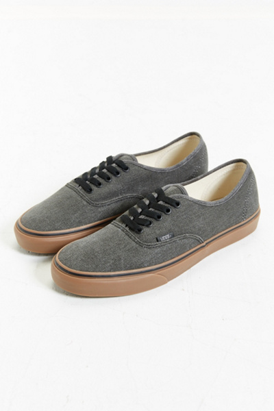 Vans Authentic Washed Gum Sole Sneaker