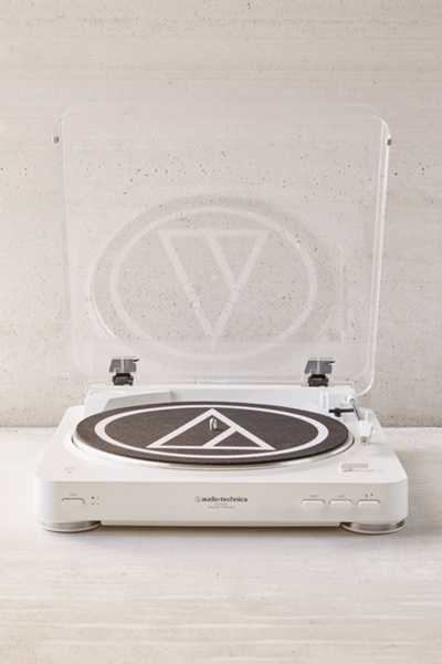 Audio-Technica Wireless AT-LP60 Vinyl Record Player - White
