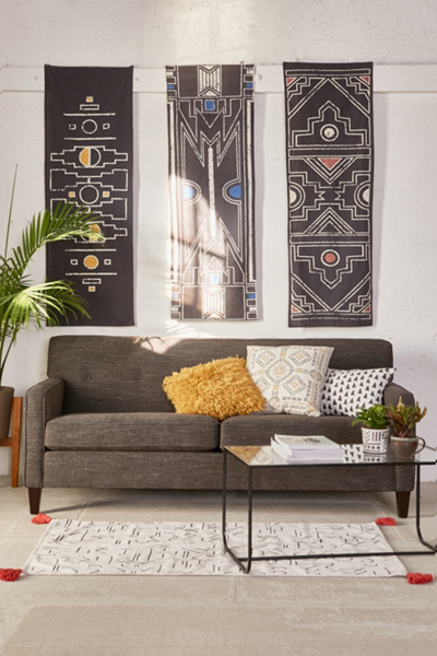 4040 Locust Mutsa Triptych Tapestry