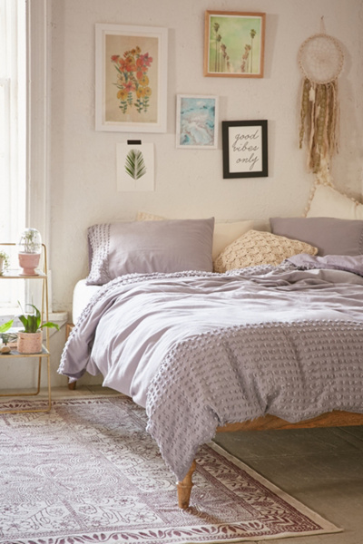 Plum & Bow Tufted Dot Duvet Cover Urban Outfitters