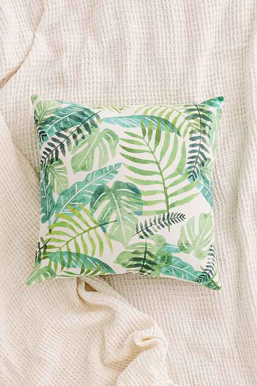 Assembly Home Printed Palms Pillow - Urban Outfitters