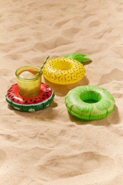 Fruit Drink Holder Pool Float Set,ASSORTED,ONE SIZE