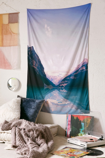 Mountain Lake Tapestry