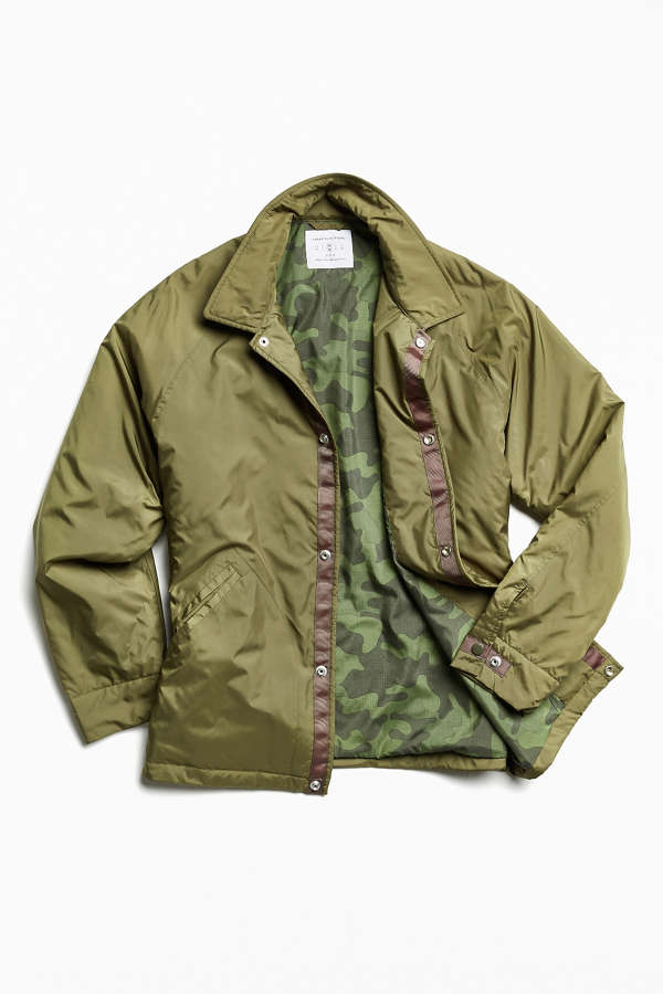 X-Large Border Camo Coach Jacket Urban Outfitters.
