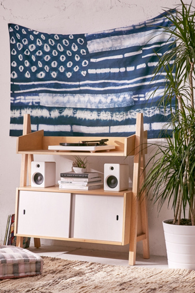 Graham Keegan Shibori Flag Tapestry