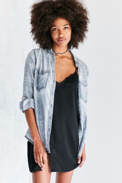 bdg button down shirt