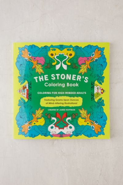 The Stoners Coloring Book: Coloring For High Minded Adults By Jared Hoffman Urban Outfitters