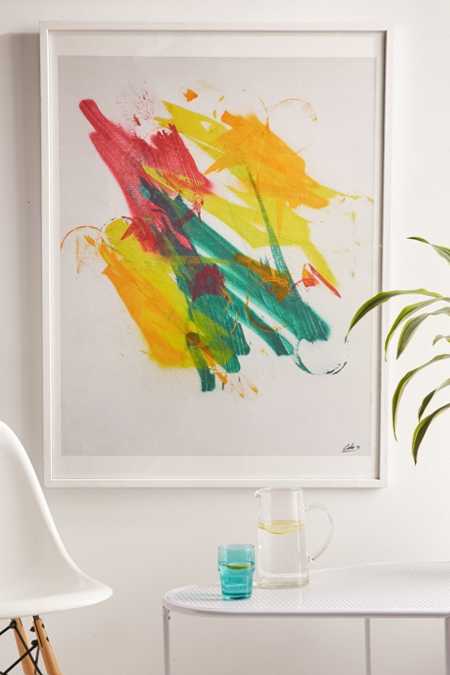 Calo Rosa Flora Art Print