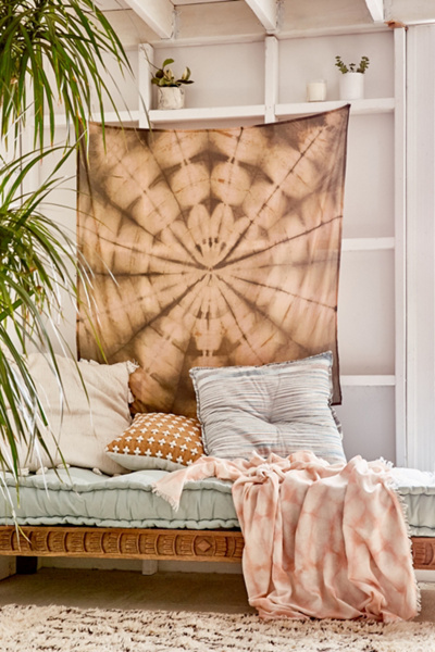 Graham Keegan Brown Shibori Tapestry