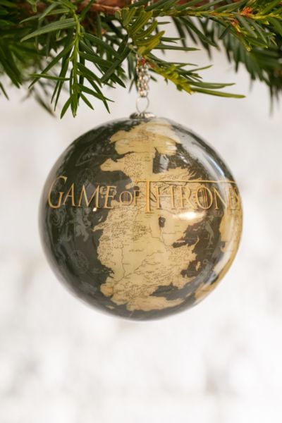 Game Of Thrones Westeros Ornament,BROWN,ONE SIZE