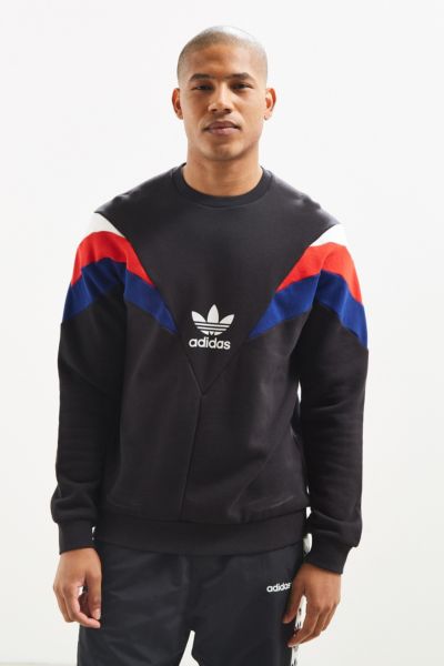 adidas originals neva crew sweat in black