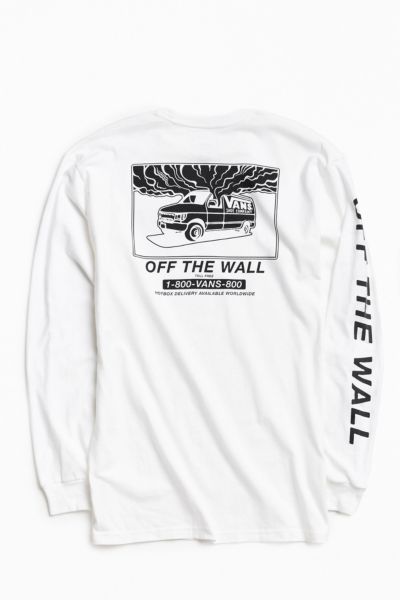 the north face rainbow box logo long sleeve tee