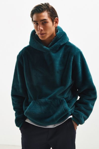 fuzzy hoodie urban outfitters
