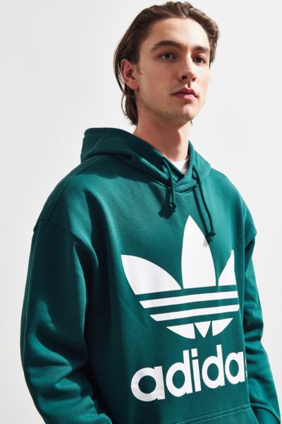 adidas trefoil hoodie sweatshirt